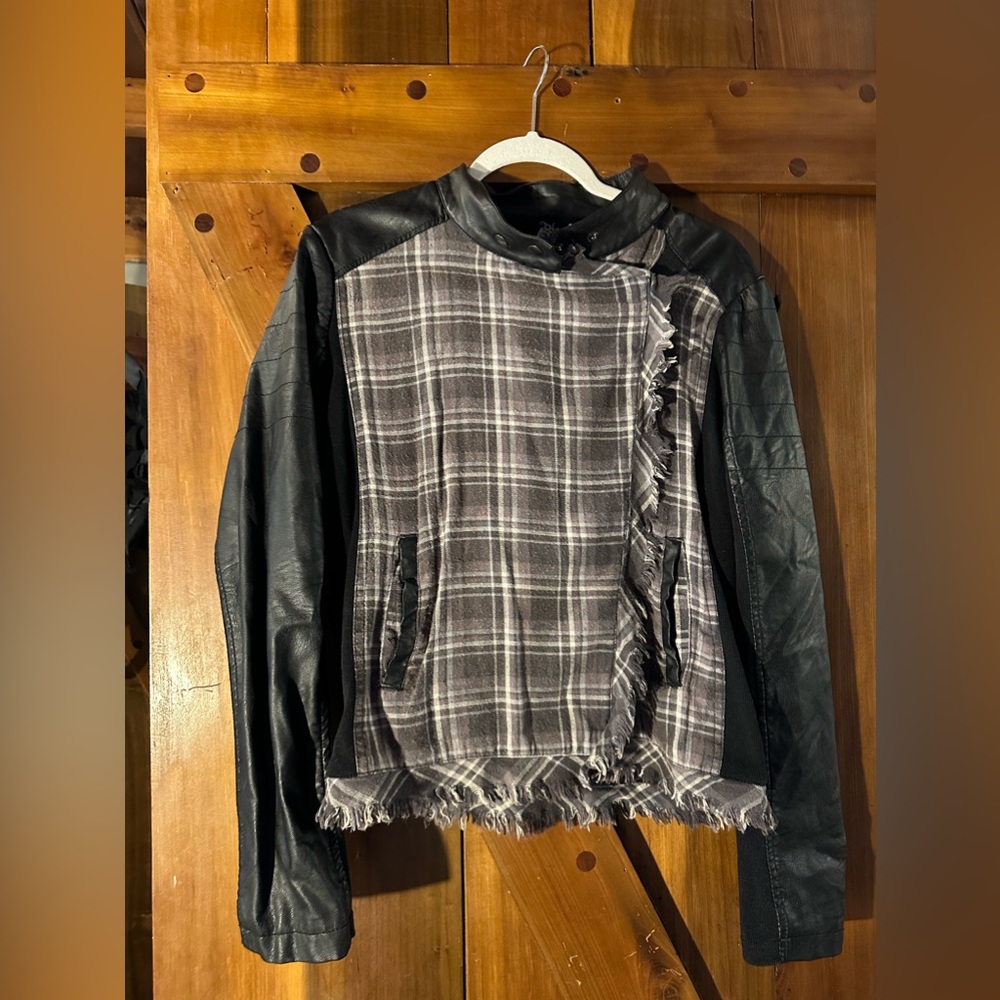 Women’s pleather jacket originally from The Buckle